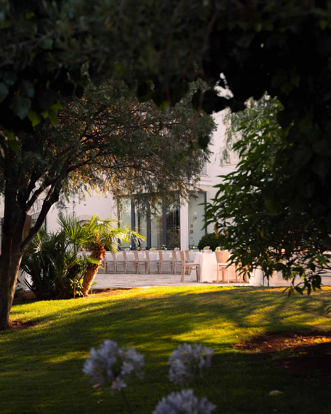 Location matrimonio Bari, giardino di Villa Ciccorosella