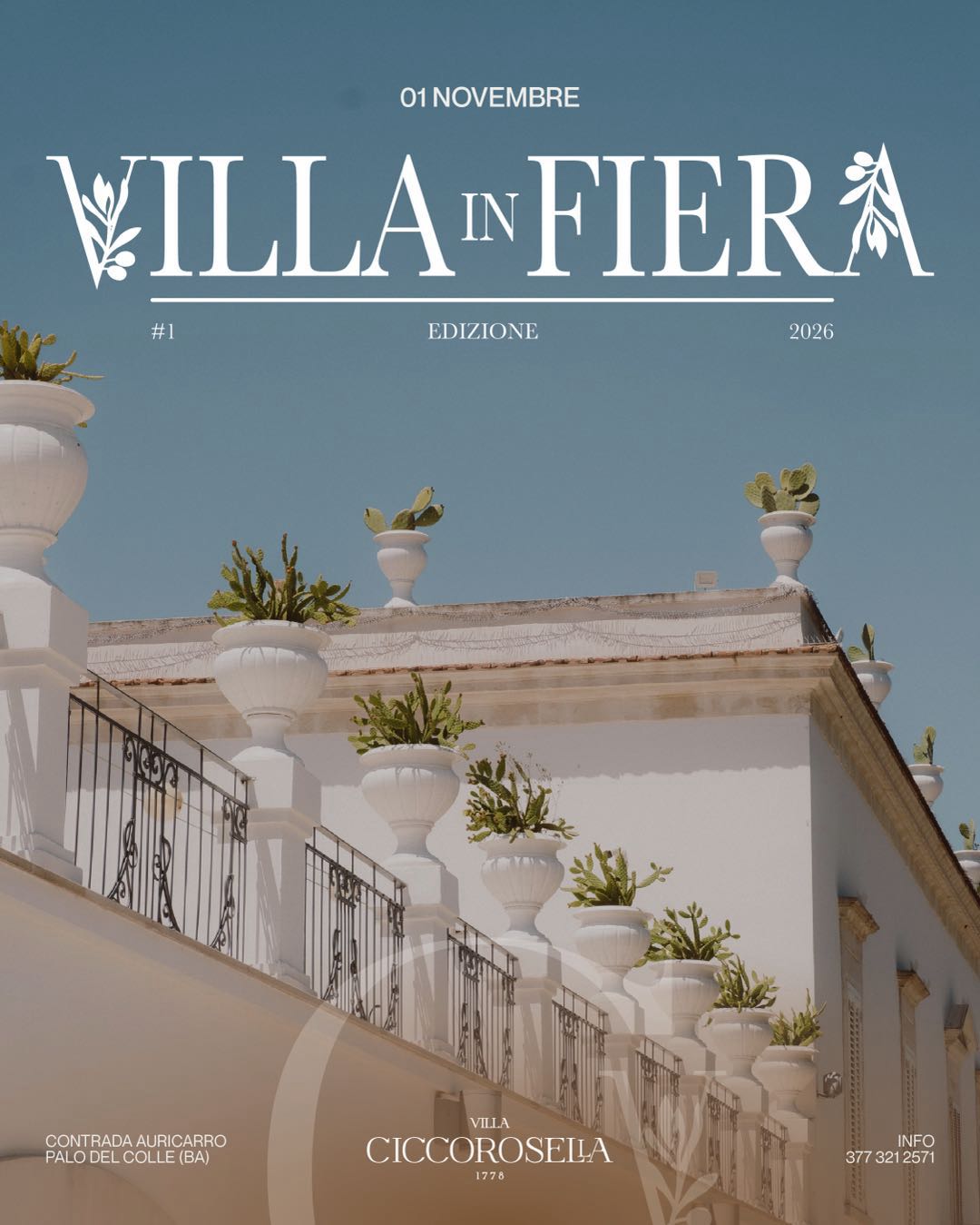 Villa in Fiera, fiera sposi Bari a Villa Ciccorosella